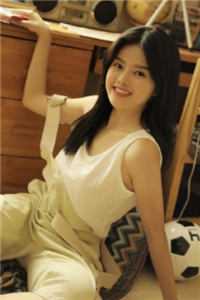五花大绑短袖旗袍女
